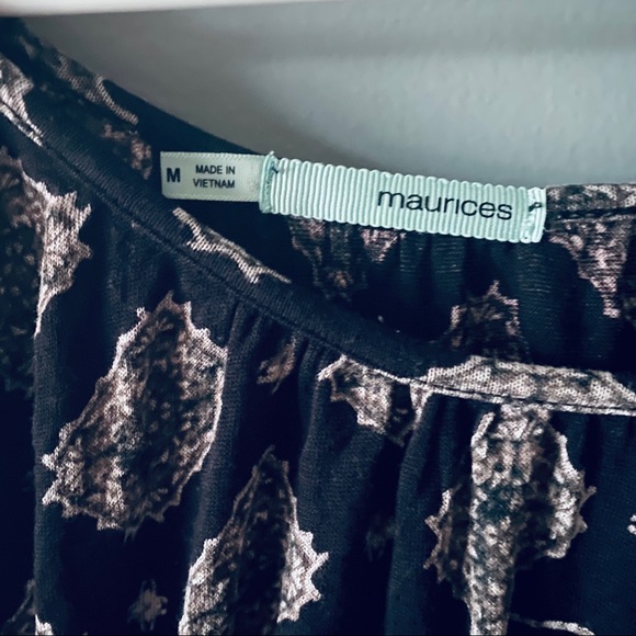 Maurices boho printed blouse - Picture 5 of 5